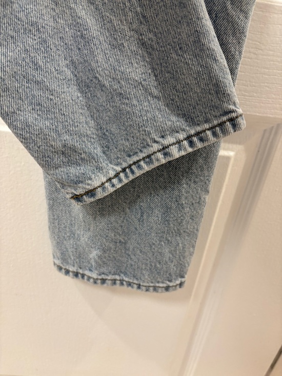 PacSun High Rise Straight Distressed Ripped Knees Cotton Jeans size 25 - Picture 13 of 16